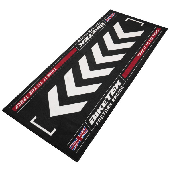 biketek Biketek 'series 7' garage mat - 'british' (190x80cm)